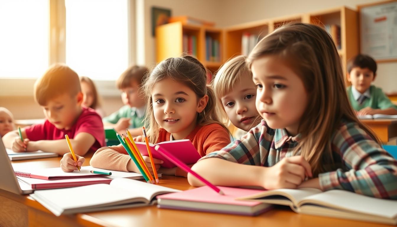 Students and educational resources in a modern learning environment